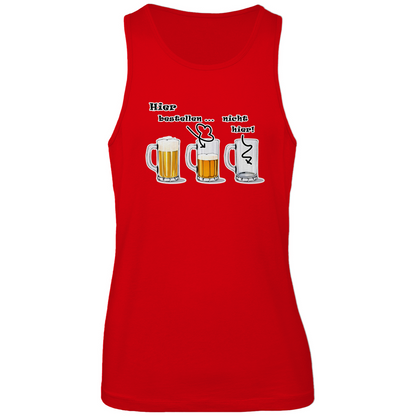 Unisex Premium Tank Top - Bier-Bestell-Anzeiger