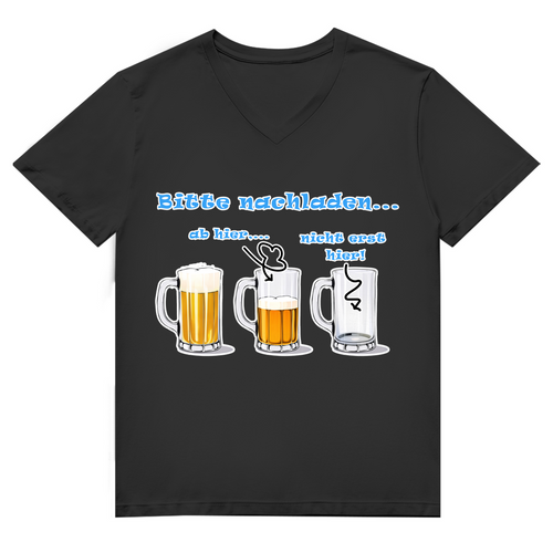 Unisex Premium V-Neck T-Shirt  - Bitte nachladen ...