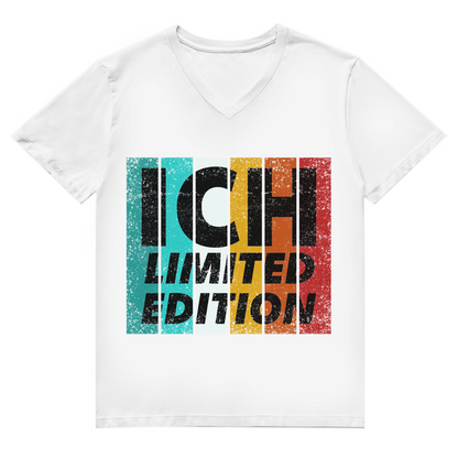 Unisex Premium T-Shirt (V-Kragen) - Ich - Limited Edition