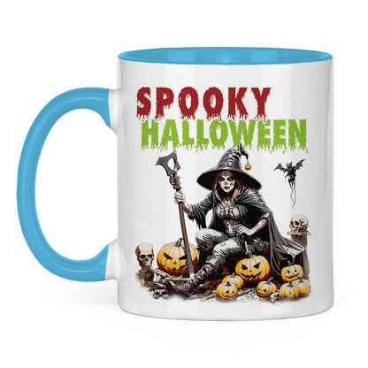 Tasse zweifarbig - Spooky Halloween