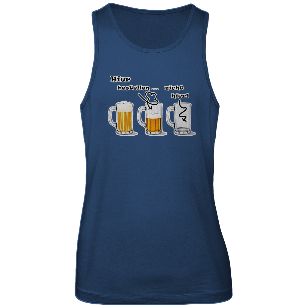 Unisex Premium Tank Top - Bier-Bestell-Anzeiger
