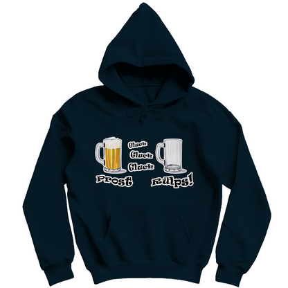 Unisex Hoodie - Prost - Gluck, Gluck, Gluck - Rülps