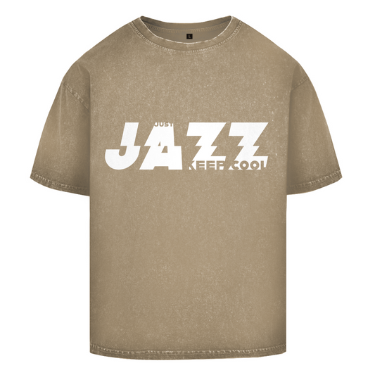 Oversize Washed T-Shirt - Just Jazz - Keep Cool