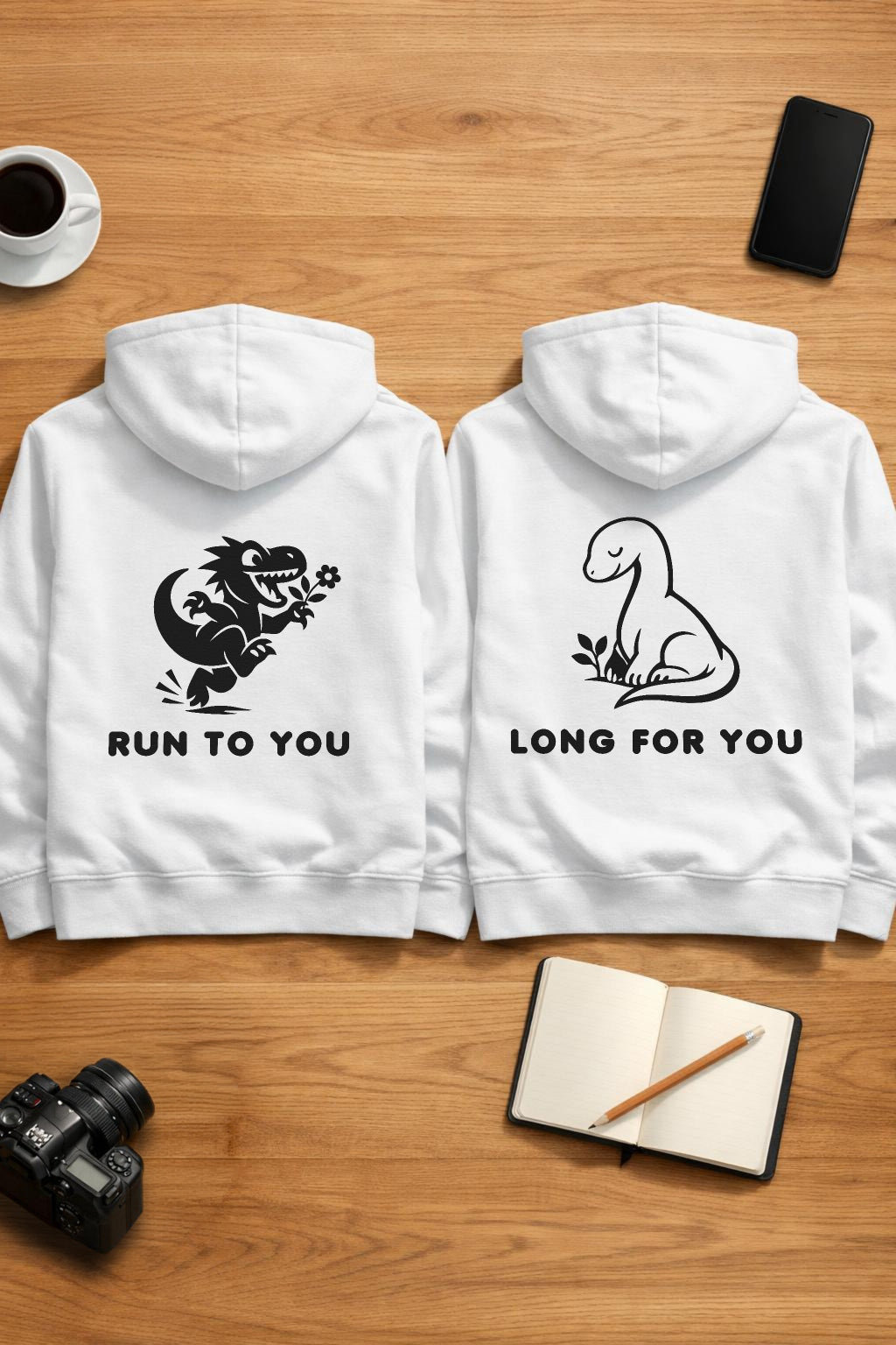 Run to you/Long for you - Kuschel Hoodie Bündel