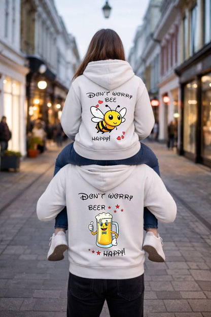 Happy beer and bee - Kuschel Hoodie Bündel