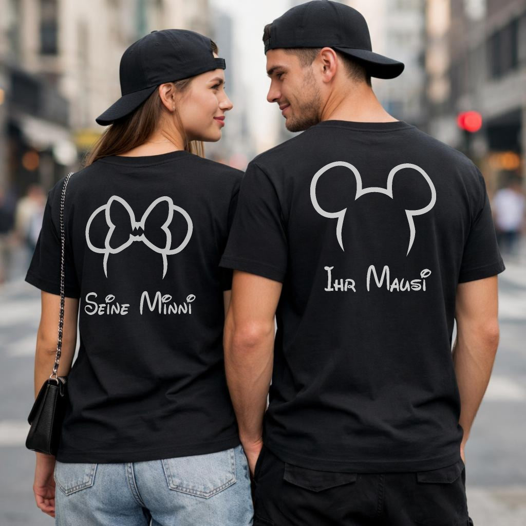 Ihr Mausi/Seine Minni - Kuschel T-Shirt Bündel
