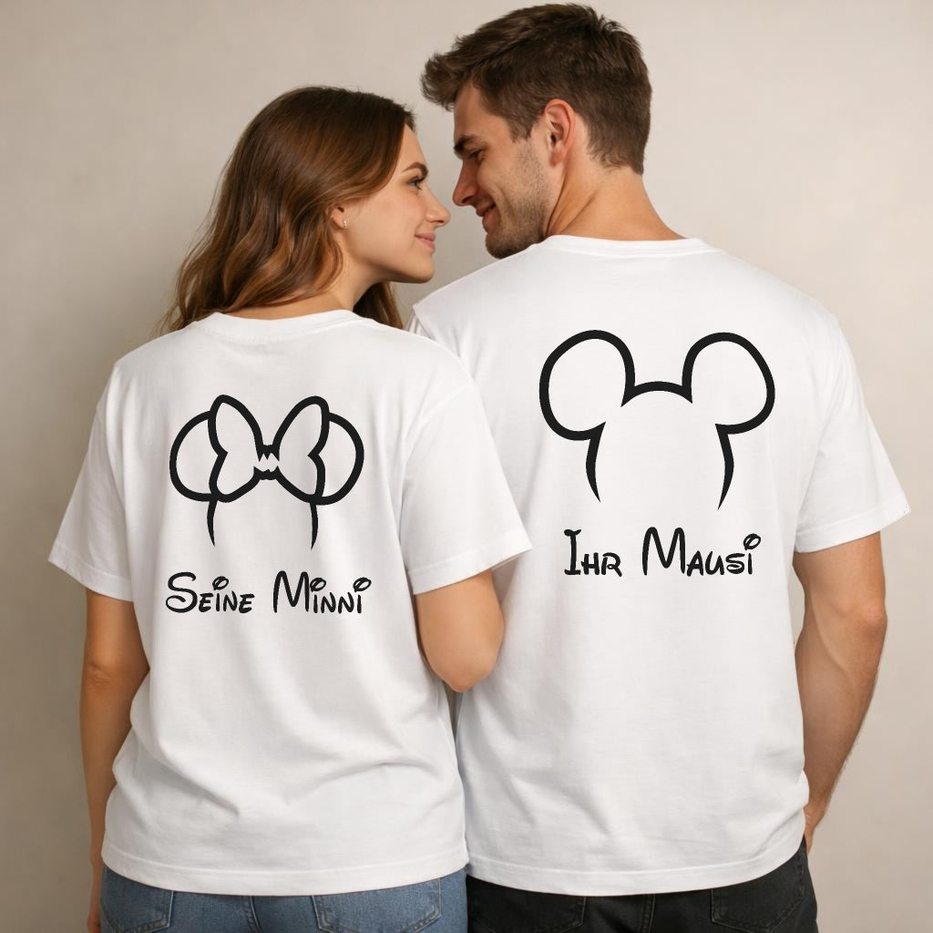 Ihr Mausi/Seine Minni - Kuschel T-Shirt Bündel