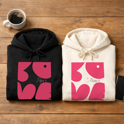 Love Mama/Love Papa - Kuschel Hoodie Bündel