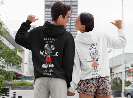 Mäuse-Pärchen HOODIE Kuschel Set